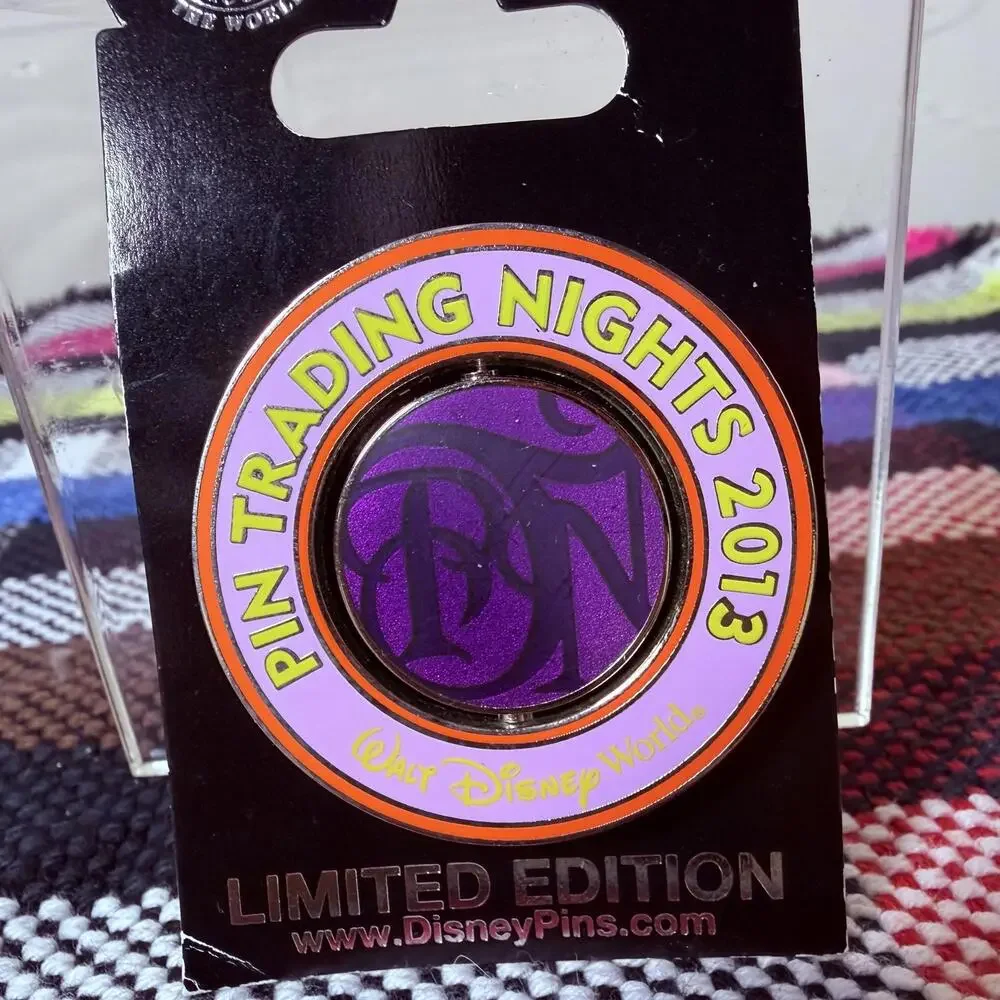WDW Disney Pin Trading Nights 2013 Figment Spinner Pin LE 750 - Picture 3 of 4